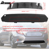 Universal Rear Bumper Diffuser Shark Fin 2PCS Design 33 PP