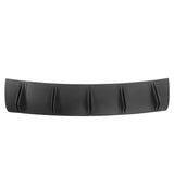 Universal Rear Bumper Diffuser Shark Fin 2PCS Design 33 PP