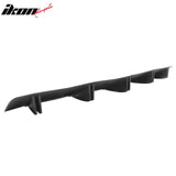 Universal Rear Bumper Diffuser Shark Fin 2PCS Design 33 PP