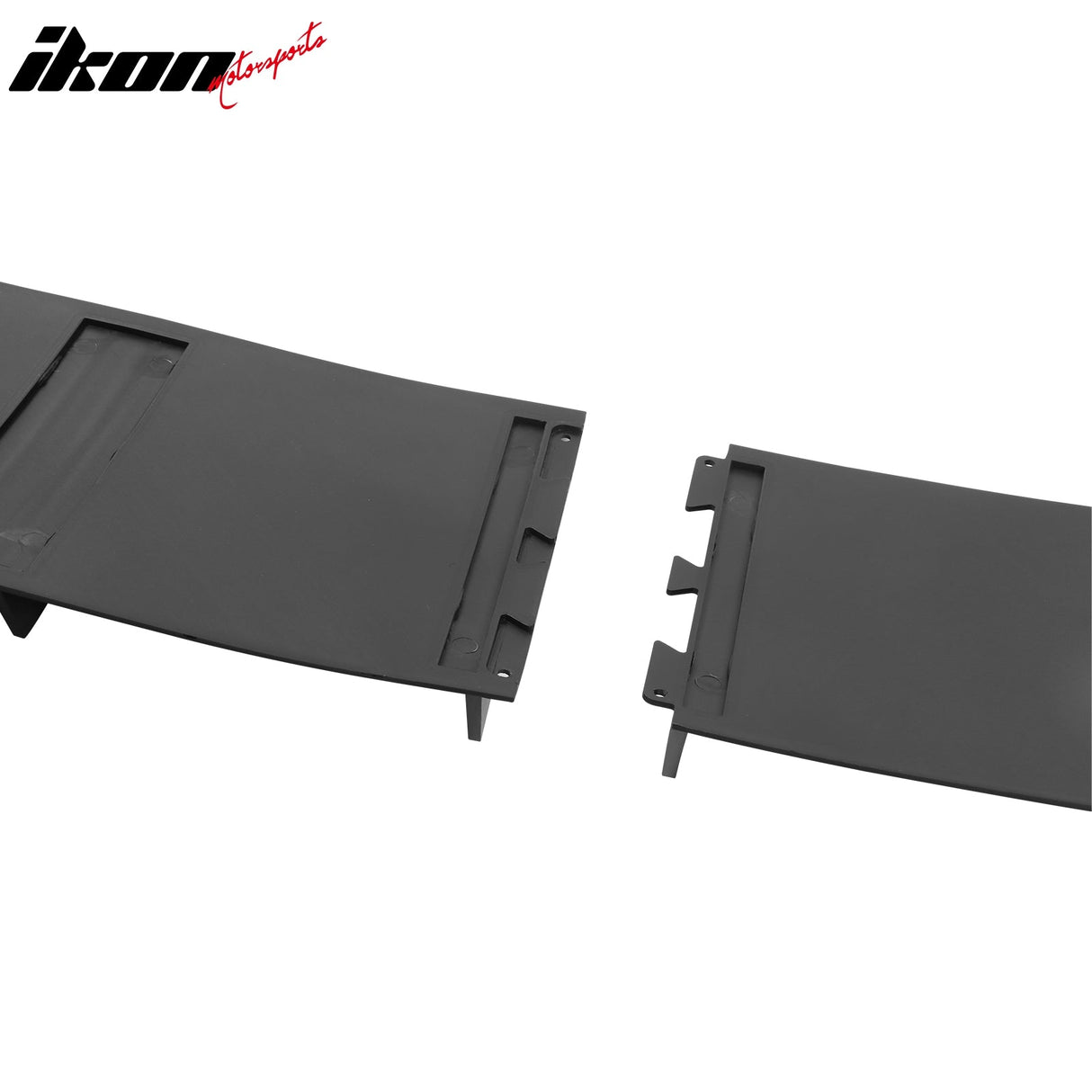 Universal Rear Bumper Diffuser Shark Fin 2PCS Design 33 PP