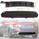 Universal Rear Bumper Diffuser Shark Fin 2PCS Design 33 PP