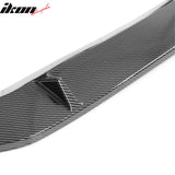 2017–2018 Audi S4 A4 Quattro B9 IKON Style Carbon Fiber Print Front Bumper Lip Spoiler PP