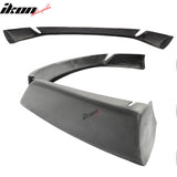 1996-2001 Audi A4 Type-O Style Unpainted Black Front Bumper Lip PU