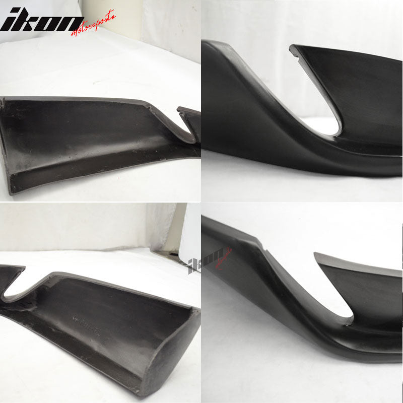 1996-2001 Audi A4 Type-O Style Unpainted Black Front Bumper Lip PU