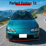 1998-2001 Acura Integra Type R/TR Style Unpainted Front Bumper Lip PU