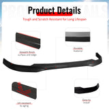 1998-2001 Acura Integra Type R/TR Style Unpainted Front Bumper Lip PU