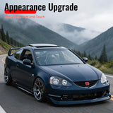 2002-2004 Acura RSX Mugen Style Unpainted Front Bumper Lip Spoiler PU