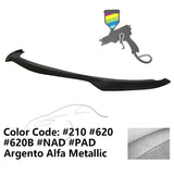 2017-2021 Alfa Romeo Giulia A Style Painted Front Bumper Lip PP