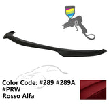 2017-2021 Alfa Romeo Giulia A Style Painted Front Bumper Lip PP