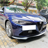 2017-2021 Alfa Romeo Giulia A Style Painted Front Bumper Lip PP