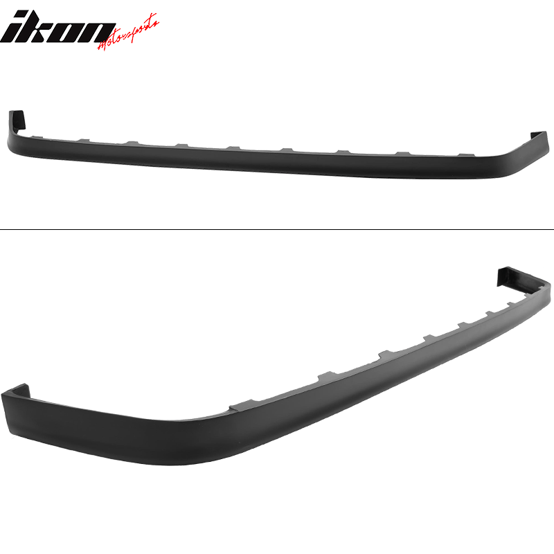 1990-1991 Acura Integra JDP Style Unpainted Black Front Bumper Lip PU