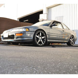 1992-1993 Acura Integra MU Style Unpainted Black Front Bumper Lip PU