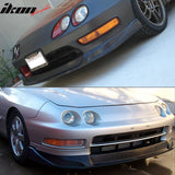 1998-2001 Acura Integra Concept Style Unpainted Front Bumper Lip PU
