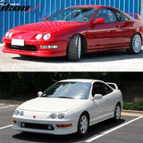 1998-2001 Acura Integra USDM Factory Style Unpaint Front Bumper Lip PU