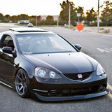 2002-2004 Acura RSX Front Lip Mugen Style Unpainted Lip Spoiler PU