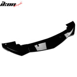 2017-2021 Alfa Romeo Giulia Standard Bumper IKON Style Front Lip 3PCS Gloss Black ABS