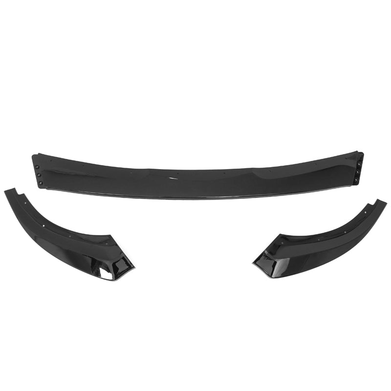2017-2026 Alfa Romeo Giulia FR Style Front Lip Gloss Black PP 3PCS