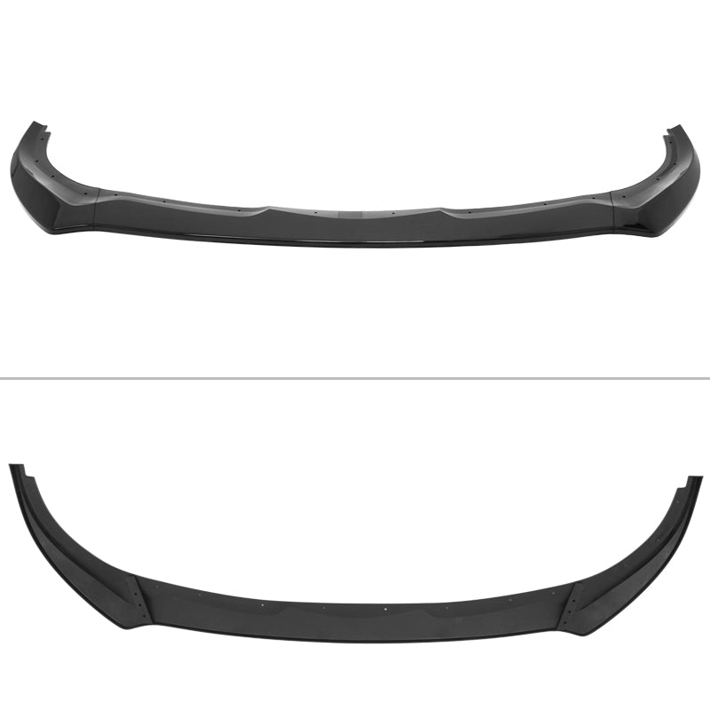 2017-2026 Alfa Romeo Giulia FR Style Front Lip Gloss Black PP 3PCS
