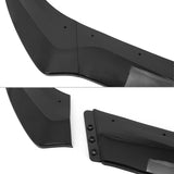 2017-2026 Alfa Romeo Giulia FR Style Front Lip Gloss Black PP 3PCS