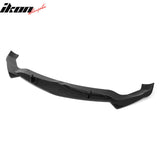 2017-2026 Alfa Romeo Stelvio IKON Style Front Bumper Lip Gloss Black ABS 3PCS