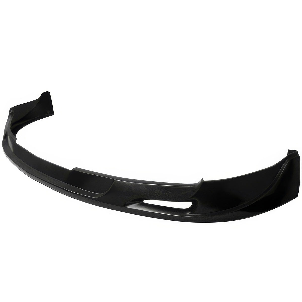 2004-2006 Acura TL Sedan MU Style Unpainted Black Front Bumper Lip PU
