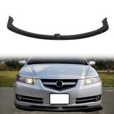 2007-2008 Acura TL CS Style Unpainted Black Front Lip Splitter PU