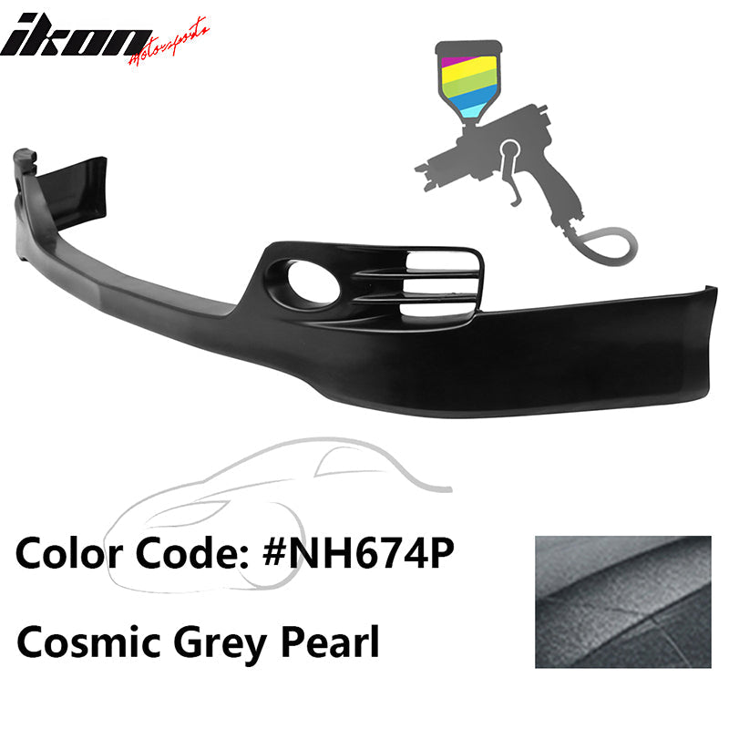 2006-2008 Acura TSX EURO-R Style Front Bumper Lip Painted