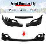 2006-2008 Acura TSX Unpainted Front Bumper Lip Lower Air Dam Spoiler PU 3PCS