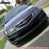2006-2008 Acura TSX OE Style Painted Front Bumper Lip PU