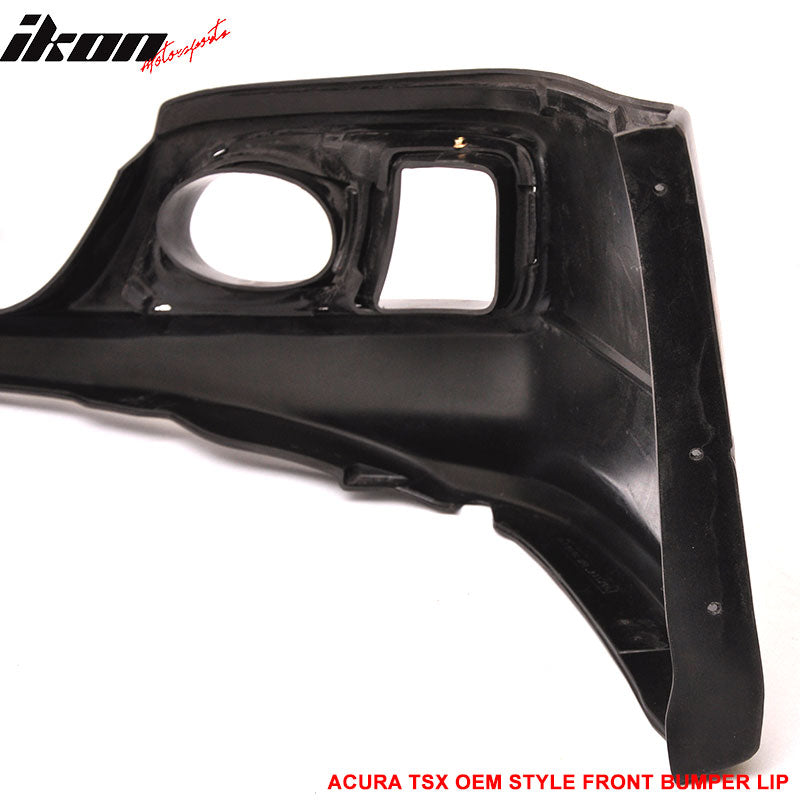 2006-2008 Acura TSX OE Style Painted Front Bumper Lip PU