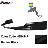 2009-2010 Acura TSX CU1 JDM Style Front Bumper Lip PU Painted