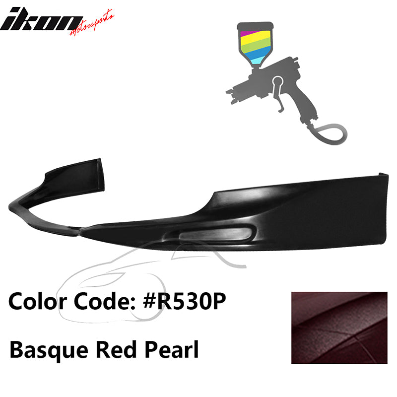 2009-2010 Acura TSX CU1 JDM Style Front Bumper Lip PU Painted