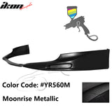 2009-2010 Acura TSX CU1 JDM Style Front Bumper Lip PU Painted