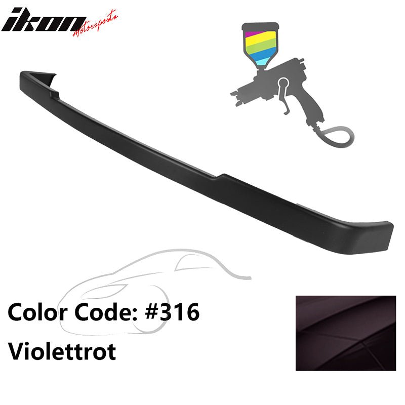 1988-1992 BMW E30 Front Lip M-Tech Style Bumper Lip Spoiler PP