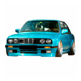 1988-1992 BMW E30 Front Lip M-Tech Style Bumper Lip Spoiler PP