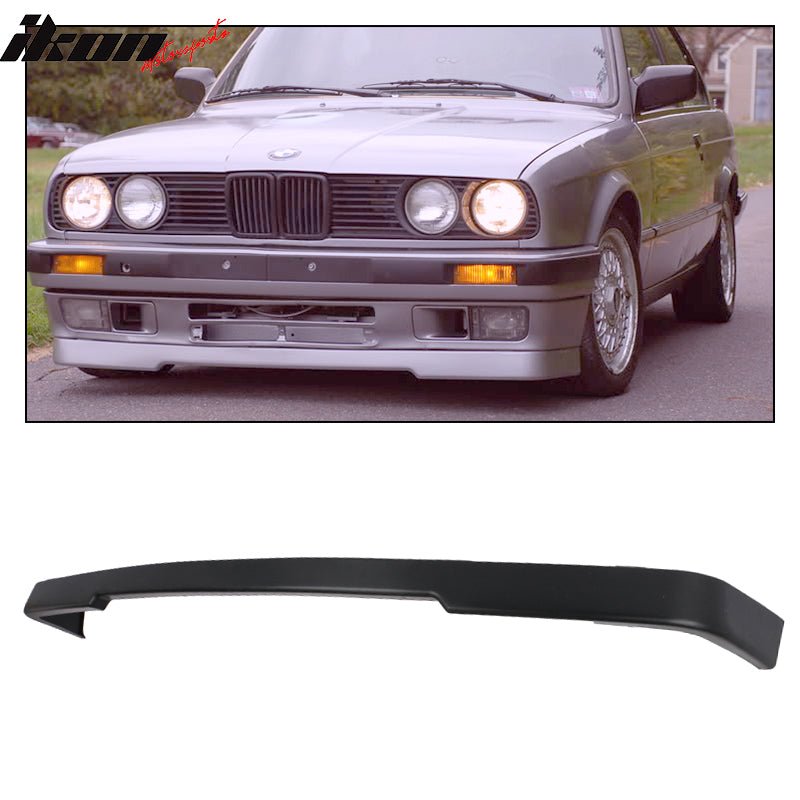 1988-1992 BMW E30 Front Lip M-Tech Style Bumper Lip Spoiler PP