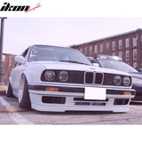 1988-1992 BMW E30 Front Lip M-Tech Style Bumper Lip Spoiler PP