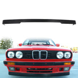 1984-1992 BMW E30 3-Series Msport M-Tech V2 Style Front Bumper Lip PU
