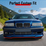 1992-1998 BMW E36 3 Series M-Tech Style Unpainted Front Bumper Lip PU