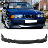 1992-1998 BMW E36 3 Series M-Tech Style Unpainted Front Bumper Lip PU