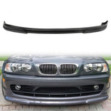 1999-2001 BMW E46 3 Series 4DR H2 Style Unpainted Front Bumper Lip PU