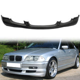 1999-2001 BMW E46 Euro Style Black Front Lip SplitterChin Spoiler PU