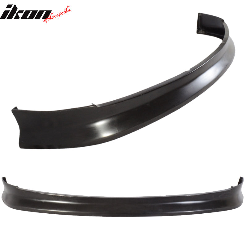 2004-2010 BMW E60 5 Series Sedan Unpainted Black Front Bumper Lip PU