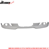 2004-2007 BMW E60 5-Series Painted #300 Alpine White Front Lip PU