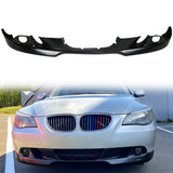 2004-2007 BMW E60 E60 5-Series AC Style Black Front Bumper Lip PU