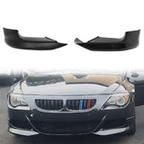 2006-2011 BMW E63 E64 M6 Only A Style Unpainted Front Lip SplitterPU