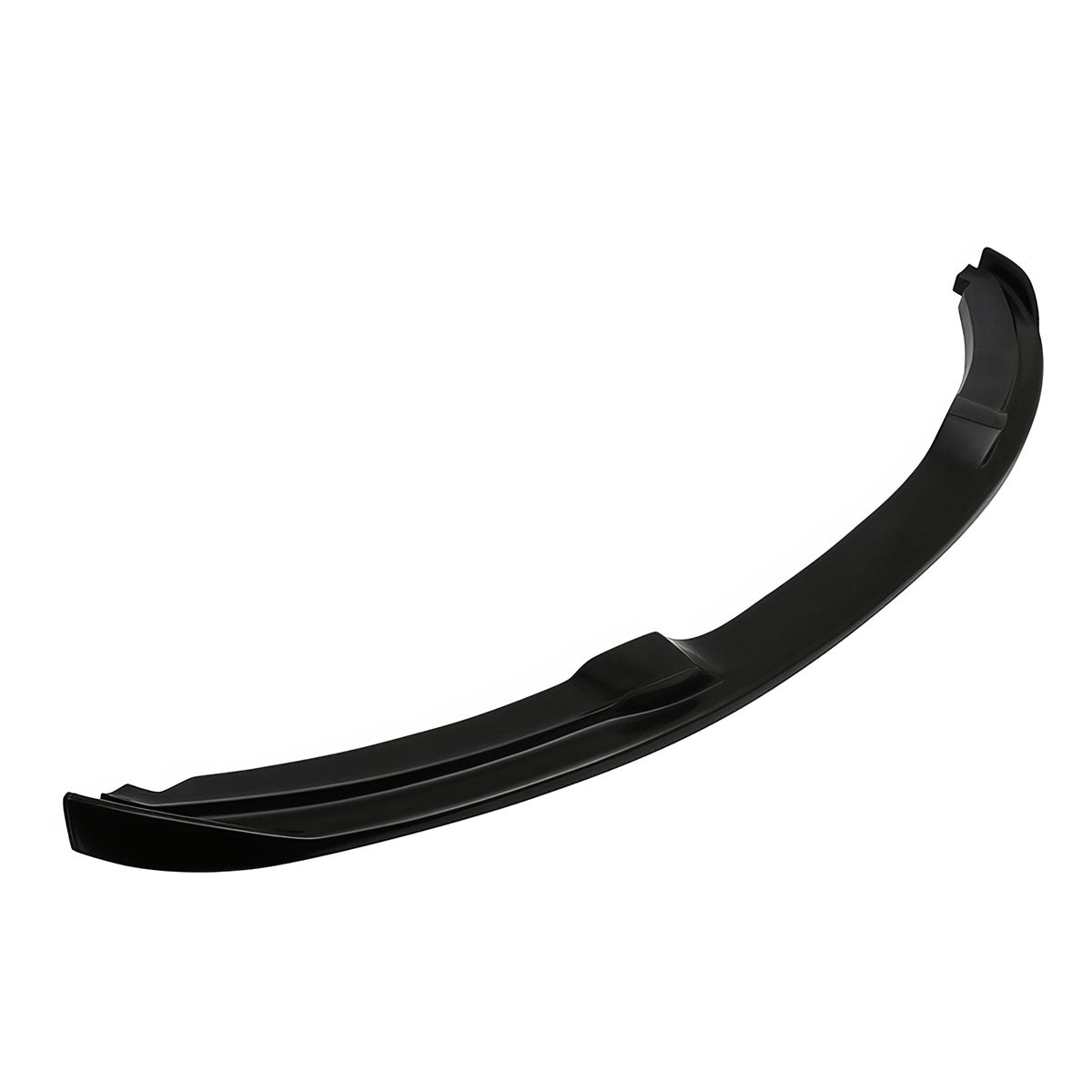 Front Bumper Lip for BMW E82 1 Series 2007-2011 H-Style Unpainted Black PU