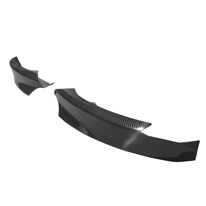 2008-2013 BMW E82 E88 M Sport Carbon Fiber Print Front Lip Splitters