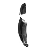 2008-2013 BMW E82 E88 M Sport Carbon Fiber Print Front Lip Splitters