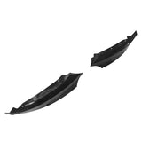 2008-2013 BMW E82 E88 M Sport Gloss Black Front Bumper Lip Splitters